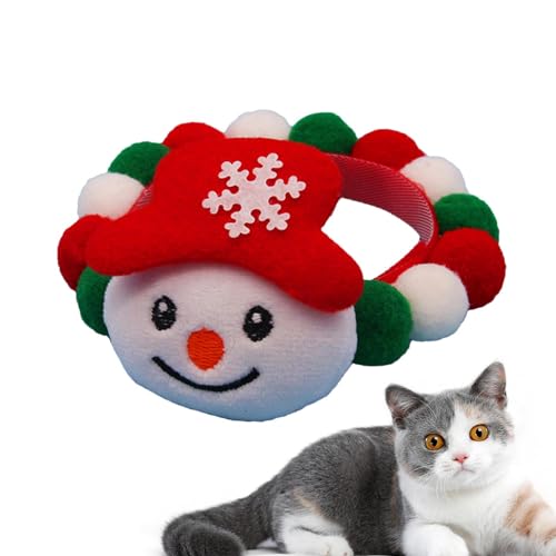 BSEID Weihnachts-Hundehalsband,Urlaubshundehalsband mit Plüschpuppenanhänger | Verstellbares, abnehmbares Feiertags-Hundehalsband mit Plüschpuppen-Anhänger. Plüschhalsband für Thanksgiving BSEID Weihnachts-Hundehalsband,Urlaubshundehalsband mit Plüschpuppenanhänger | Verstellbares, abnehmbares Feiertags-Hundehalsband mit Plüschpuppen-Anhänger. Plüschhalsband für Thanksgiving von BSEID