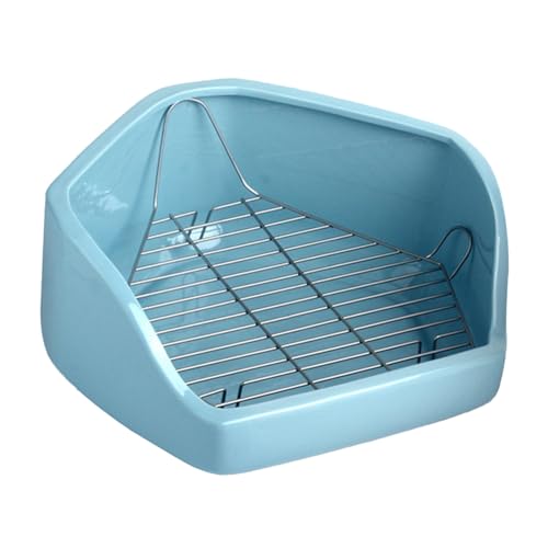 Haustiertoilette ABS Ecktoilette Hamster fünfeckige Ecktoilette Töpfchen Trainer Rutschfeste Basis Hamstertoilette Leicht zu reinigen Hygienisch für Meerschweinchen Haustiertoilette ABS Ecktoilette Hamster fünfeckige Ecktoilette Töpfchen Trainer Rutschfeste Basis Hamstertoilette Leicht zu reinigen Hygienisch für Meerschweinchen von BSEID