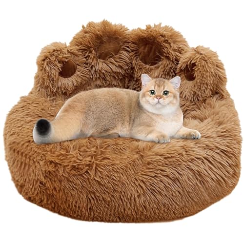 Hundebettnest, Rundes Flanell-Haustierbett, Waschbares Luxus-Haustierbett, Langlebiges Hundekorbnest, Rundes, Flauschig Gepolstertes Haustierbett, Rutschfester Hundekorb Zum Helfen Von Hunden, Komfort Hundebettnest, Rundes Flanell-Haustierbett, Waschbares Luxus-Haustierbett, Langlebiges Hundekorbnest, Rundes, Flauschig Gepolstertes Haustierbett, Rutschfester Hundekorb Zum Helfen Von Hunden, Komfort von BSEID