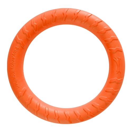 Hundering-Spielzeug, Hunde-Schlepperspielzeug, Welpen-Schlepperspielzeug im Ring-Design mit Eva-Material, robuster Kauring für Hunde mit spielbaren Schwimmbecken, Hundeübungs-Schlepperspielzeug für Ha von BSEID