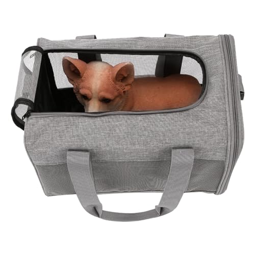 Katzen-Tragetasche, robuster Haustier-Tragerucksack aus Polyester, 7 kg Traglast, faltbare Handtasche, rutschfeste Riemen, Luftpolster-Tragetasche, atmungsaktiver Kapsel-Haustier-Tragerucksack zum Spa Katzen-Tragetasche, robuster Haustier-Tragerucksack aus Polyester, 7 kg Traglast, faltbare Handtasche, rutschfeste Riemen, Luftpolster-Tragetasche, atmungsaktiver Kapsel-Haustier-Tragerucksack zum Spa von BSEID
