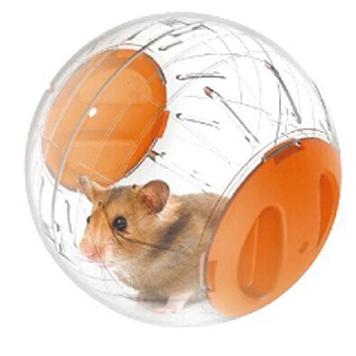 1 x Laufball aus Kunststoff für Hamster, Ratten, Rennmäuse, Gelb von BSGP