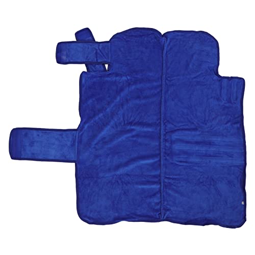 Haustier Trockenmantel für Hunde & Katzen | Super absorbierende Mikrofaser -Hundehandtuchbademantel | Schnelle Trocknungsmaschine Waschbares Hundegewand für Bad/Schwimmen / (M) von BSLSVGE
