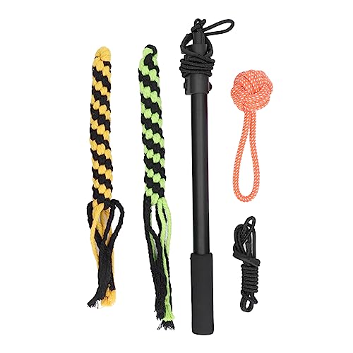 BSTCAR Flirtenstange für Hunde, Training Interaktiver Spielzeug Flirt -Stangenseil für Outdoor -Bewegung, Training für Große/mittlere/kleine Hunde von BSTCAR