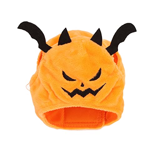 BSTCAR Halloween Kürbis Katze Hut,Niedliche lustige Hut Kostüme für Katzen und kleine Hunde Kätzchen Welpe Party Kostüm Accessoire Kopfbedeckung (Orange) von BSTCAR