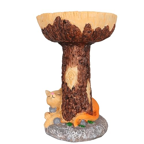 BSTCAR Niedliche Vogeltränke Statue Mini Harz Vogelfutterspender Vogeltränke Schüssel Dekorative Vogelfutterstation Dekoration Haus Garten Hof BSTCAR Niedliche Vogeltränke Statue Mini Harz Vogelfutterspender Vogeltränke Schüssel Dekorative Vogelfutterstation Dekoration Haus Garten Hof von BSTCAR