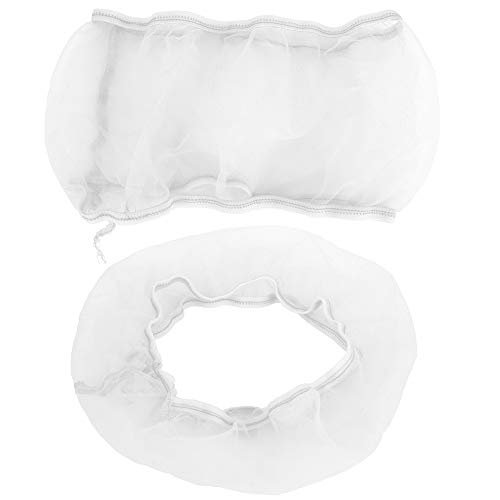 Vogelkäfig Abdeckung Wellensittich Käfig Abdeckung, Polyester Mesh Abdeckung Samenfänger, dehnbar geeignet für 55cm-100cm Vogelkäfig (S) von BSTCAR