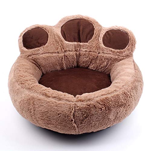 Haustier-Katzenbett für Katzen, Korb Matte, Winter, warm, Plüschbetten, Liege für Katzen, Haustierbett, Produkte für Katzen, Cama para gatobraun, Katzenbett, Größe M Haustier-Katzenbett für Katzen, Korb Matte, Winter, warm, Plüschbetten, Liege für Katzen, Haustierbett, Produkte für Katzen, Cama para gatobraun, Katzenbett, Größe M von BSZHCT