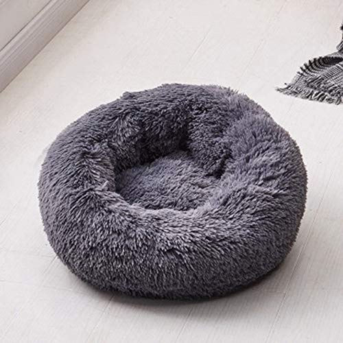 Katzenbett, rund, bequem, beruhigendes Hundebett für Katzen, beruhigendes Bett, Anti-Angst, Haus für Katzen, Fleece, Marshmallow, Katzenbett, Kissen, dunkelgrau, Außendurchmesser 50 cm, Russische Föderation Katzenbett, rund, bequem, beruhigendes Hundebett für Katzen, beruhigendes Bett, Anti-Angst, Haus für Katzen, Fleece, Marshmallow, Katzenbett, Kissen, dunkelgrau, Außendurchmesser 50 cm, Russische Föderation von BSZHCT