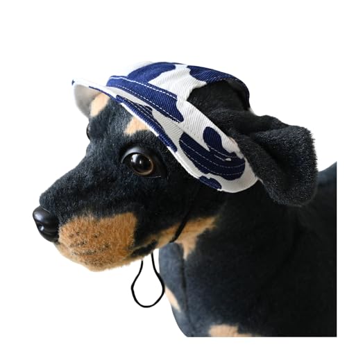 BT Bear Hunde-Eimerhüte, Baumwolle, lässig, rund, mit Ohrloch, verstellbar, für Outdoor-Reisen, Sonnenschutz, Sporthut für Katzen, kleine, mittelgroße Hunde, Blau, Größe M BT Bear Hunde-Eimerhüte, Baumwolle, lässig, rund, mit Ohrloch, verstellbar, für Outdoor-Reisen, Sonnenschutz, Sporthut für Katzen, kleine, mittelgroße Hunde, Blau, Größe M von BT Bear