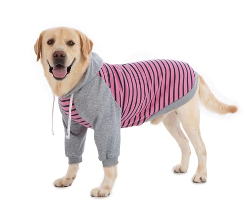BT Bear Hunde-Kapuzenpullover für große Hunde, große Hunde, Kapuzenpullover, Hundepullover, groß, warm mit weicher Textur, leicht zu tragen, Pullover für große Hunde, Labrador, Deutscher Schäferhund, von BT Bear