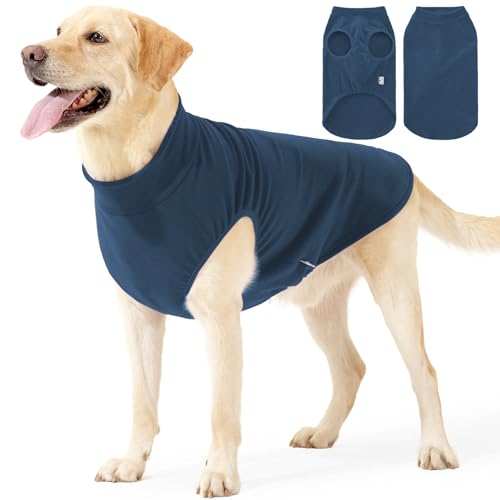 BT Bear Hunde-Wintermantel, weich, warm, Fleece, Weste für mittelgroße Hunde und große Hunde, Türkis, Größe S von BT Bear
