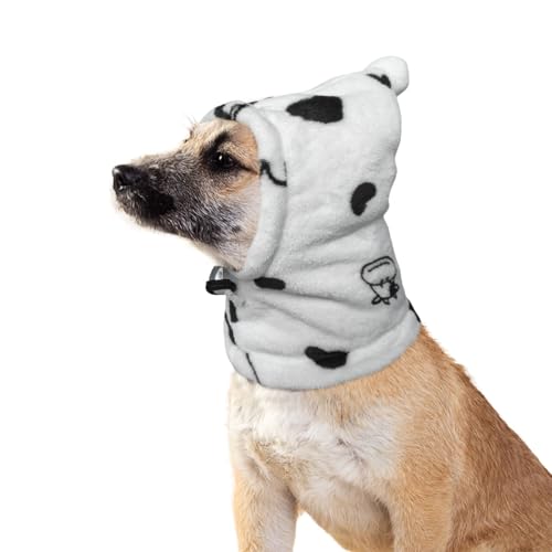 BT Bear Plüsch-Hundehüte, warme Haustier-Ohrenschutz, Wintermütze, Hunde-Kopfwickel, ruhige Ohren für Hunde, Ohrenschützer, Geräuschschutz für kleine und mittelgroße Hunde, Kuh, Größe M BT Bear Plüsch-Hundehüte, warme Haustier-Ohrenschutz, Wintermütze, Hunde-Kopfwickel, ruhige Ohren für Hunde, Ohrenschützer, Geräuschschutz für kleine und mittelgroße Hunde, Kuh, Größe M von BT Bear