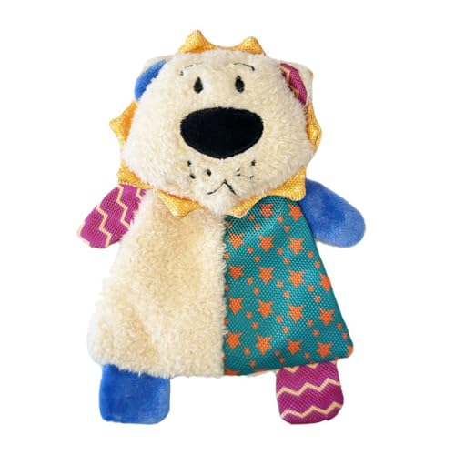 BT Bear Quietschendes Plüsch-Hundespielzeug, Kauspielzeug, niedliches Training, quietschendes Spielzeug für Katzen, Welpen, kleine Hunde, mittelgroße und große Hunde, farbiger Löwe BT Bear Quietschendes Plüsch-Hundespielzeug, Kauspielzeug, niedliches Training, quietschendes Spielzeug für Katzen, Welpen, kleine Hunde, mittelgroße und große Hunde, farbiger Löwe von BT Bear