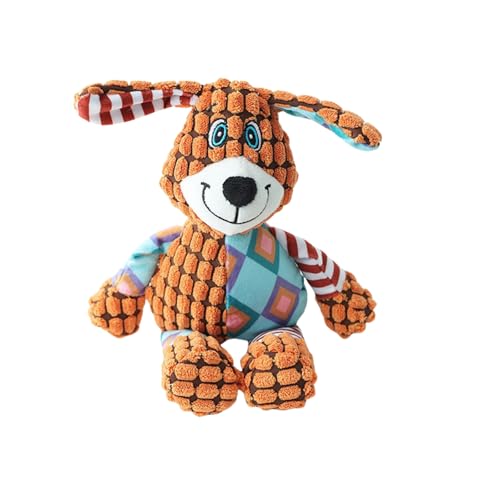 BT Bear Quietschendes Plüsch-Hundespielzeug, Kauspielzeug, niedliches Training, quietschendes Spielzeug für Katzen, Welpen, kleine Hunde, mittelgroße und große Hunde, schwindelige Hunde BT Bear Quietschendes Plüsch-Hundespielzeug, Kauspielzeug, niedliches Training, quietschendes Spielzeug für Katzen, Welpen, kleine Hunde, mittelgroße und große Hunde, schwindelige Hunde von BT Bear
