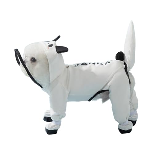 BT Bear Regenmantel für kleine Hunde mit Regenschuhen, vollständige Abdeckung, wasserdicht mit Rucksack, reflektierender Hunde-Regenmantel, Regenstiefel für Welpen, kleine Hunde, Größe M, Panda BT Bear Regenmantel für kleine Hunde mit Regenschuhen, vollständige Abdeckung, wasserdicht mit Rucksack, reflektierender Hunde-Regenmantel, Regenstiefel für Welpen, kleine Hunde, Größe M, Panda von BT Bear