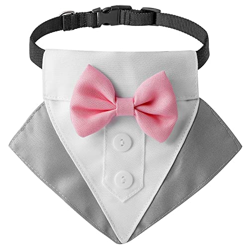 BT Bear Smoking-Bandana-Halsband für Hunde, verstellbar, mit Schleife, Halstuch für Katzen, Welpen, kleine Hunde, Hochzeiten, Geburtstage, Partys, Grau, Größe S BT Bear Smoking-Bandana-Halsband für Hunde, verstellbar, mit Schleife, Halstuch für Katzen, Welpen, kleine Hunde, Hochzeiten, Geburtstage, Partys, Grau, Größe S von BT Bear