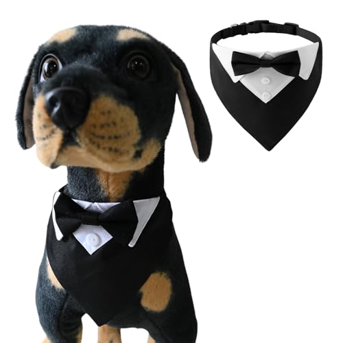 BT Bear Smoking-Bandana-Halsband für Hunde, verstellbar, mit Schleife, Halstuch für Katzen, Welpen, kleine Hunde, Hochzeiten, Geburtstage, Partys, Schwarz, Größe L BT Bear Smoking-Bandana-Halsband für Hunde, verstellbar, mit Schleife, Halstuch für Katzen, Welpen, kleine Hunde, Hochzeiten, Geburtstage, Partys, Schwarz, Größe L von BT Bear