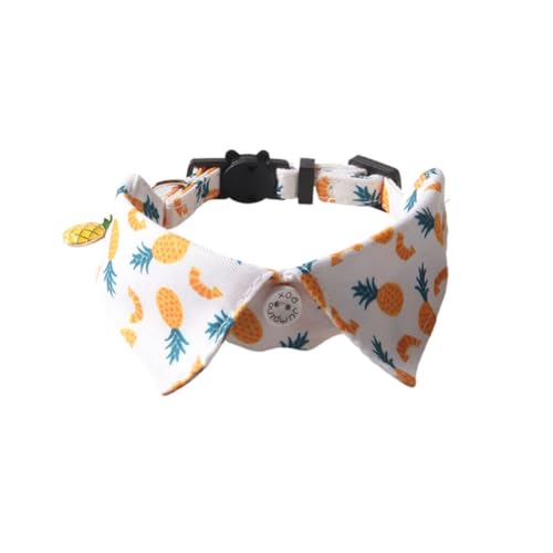 BT Bear Süßer Stil, kleines Hundehalsband mit Glöckchen, verstellbar, Schnellverschluss, Katzenhalsbänder für kleine Hunde, Welpen, Ananas BT Bear Süßer Stil, kleines Hundehalsband mit Glöckchen, verstellbar, Schnellverschluss, Katzenhalsbänder für kleine Hunde, Welpen, Ananas von BT Bear