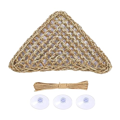 BTGHPI Reptilien Gras Kissen Haustier Bett Große Terrarien Dekoration Mesh Bett Für Klettern Haustier von BTGHPI