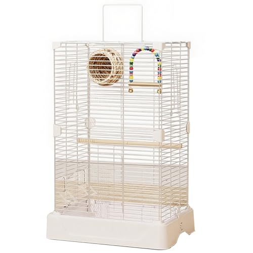 Außen Wellensittich Vogelkäfig, Vogelhaus Flugkäfig Innen Vogelvoliere Zuchtkäfig Für Kanarienvogel, Papageien(Large(7pcs)) von BTRUTY