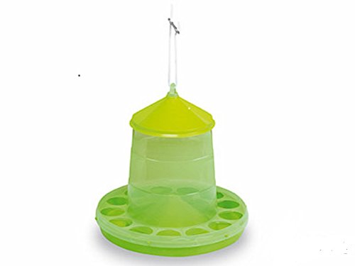 Geflügelfutterautomat Geflügelfuttersilo Geflügelfutertrog 2 kg grün Geflügelfutterautomat Geflügelfuttersilo Geflügelfutertrog 2 kg grün von BTV