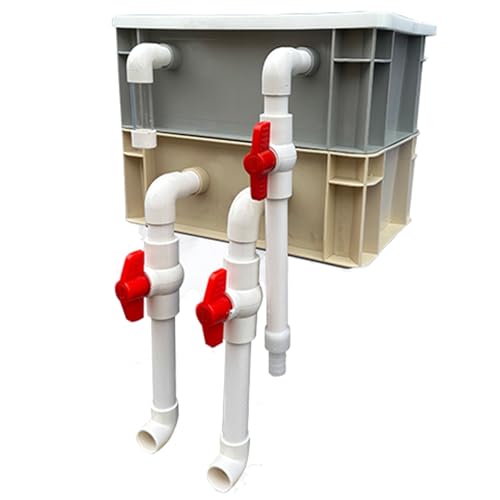 BTYQKZVPM Umwälzfilter-Tropfbox, Externer 2/3-stufiger Aquarium-Filter-Umschlagkasten for Aquarium und Teich in Mehreren Größen(11.81x7.87x9.06in/30x20x23CM) von BTYQKZVPM