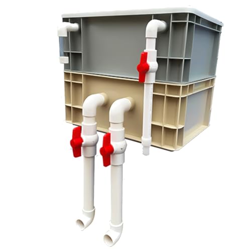 BTYQKZVPM Umwälzfilter-Tropfbox, Externer 2/3-stufiger Aquarium-Filter-Umschlagkasten for Aquarium und Teich in Mehreren Größen(15.75x11.81x13.39in/40x30x34CM) von BTYQKZVPM