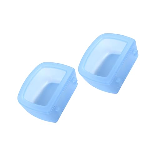 BUBEFSKD 2pcs Hundewasserspender Leckfaktorschale Für Käfig Freien Verwenden Sie Plastikwasserer Feeder Zwinger Wasserversorgung Einstellbarer Haustier Wasserer von BUBEFSKD