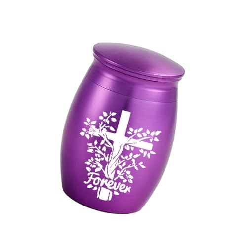 BUBEFSKD Einfache Asche Urne Memorial Schmuck Verbreitung Box Metal Jar Cremation Schmuck Urne Sarg Für Asche Sympathie Geschenk Für Haustierverlust BUBEFSKD Einfache Asche Urne Memorial Schmuck Verbreitung Box Metal Jar Cremation Schmuck Urne Sarg Für Asche Sympathie Geschenk Für Haustierverlust von BUBEFSKD