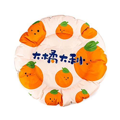 BUBEFSKD Sommerkatze Hunde Kühlkissen Cartoon Druckkissen Für wasserdichte Haustierkissen Schlafmatte Decken Decken Kleine von BUBEFSKD