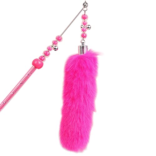 Für Katzenstab Spielzeug Interaktive Pelzige Plush Streifen Teaser Toy Mit Glockenkristall Plastikpol Katzen Und Kätzchen Katze Interaktives Zauberstab Innenkatzen Für Katzenstab Spielzeug Interaktive Pelzige Plush Streifen Teaser Toy Mit Glockenkristall Plastikpol Katzen Und Kätzchen Katze Interaktives Zauberstab Innenkatzen von BUBEFSKD