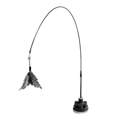 Interaktionskatzen Necken Zauberstab Spielzeug Mit Starkem Lager Saugnapfbecher Gefiederter Teaser Stock Für Kätzchen Indoor Entertainment Cats Entertainment Toy Interaktionskatzen Necken Zauberstab Spielzeug Mit Starkem Lager Saugnapfbecher Gefiederter Teaser Stock Für Kätzchen Indoor Entertainment Cats Entertainment Toy von BUBEFSKD