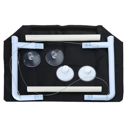 BUBEFSKD Katzenbettregal Hängende Hängematte Waschbarer Nest Fenster Saugnapfbecher Hängematte Katzenbett BUBEFSKD Katzenbettregal Hängende Hängematte Waschbarer Nest Fenster Saugnapfbecher Hängematte Katzenbett von BUBEFSKD