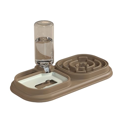 Pet Bowl Food Feeder Doppelschale Mit Wasserflasche Für Katzen Hundegergung Fütterungsversorgung Futtermittelschale Für Zuhause Verwenden Sie Alle Rassen Schale Pet Bowl Food Feeder Doppelschale Mit Wasserflasche Für Katzen Hundegergung Fütterungsversorgung Futtermittelschale Für Zuhause Verwenden Sie Alle Rassen Schale von BUBEFSKD