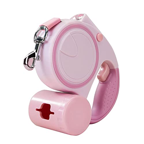 Versenkbare Hunde LEASEN 10 Fuß/16ft Haustier Walking LED Light Poop Beutelhalter Für Kleine Mittelschwere Versenkbare Hunde LEASEN 10 Fuß/16ft Haustier Walking LED Light Poop Beutelhalter Für Kleine Mittelschwere von BUBEFSKD