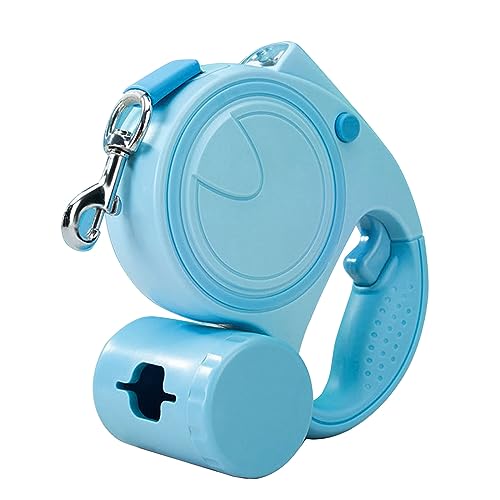 BUBEFSKD Versenkbare Hunde LEASEN 10 Fuß/16ft Haustier Walking LED Light Poop Beutelhalter Für Kleine Mittelschwere BUBEFSKD Versenkbare Hunde LEASEN 10 Fuß/16ft Haustier Walking LED Light Poop Beutelhalter Für Kleine Mittelschwere von BUBEFSKD