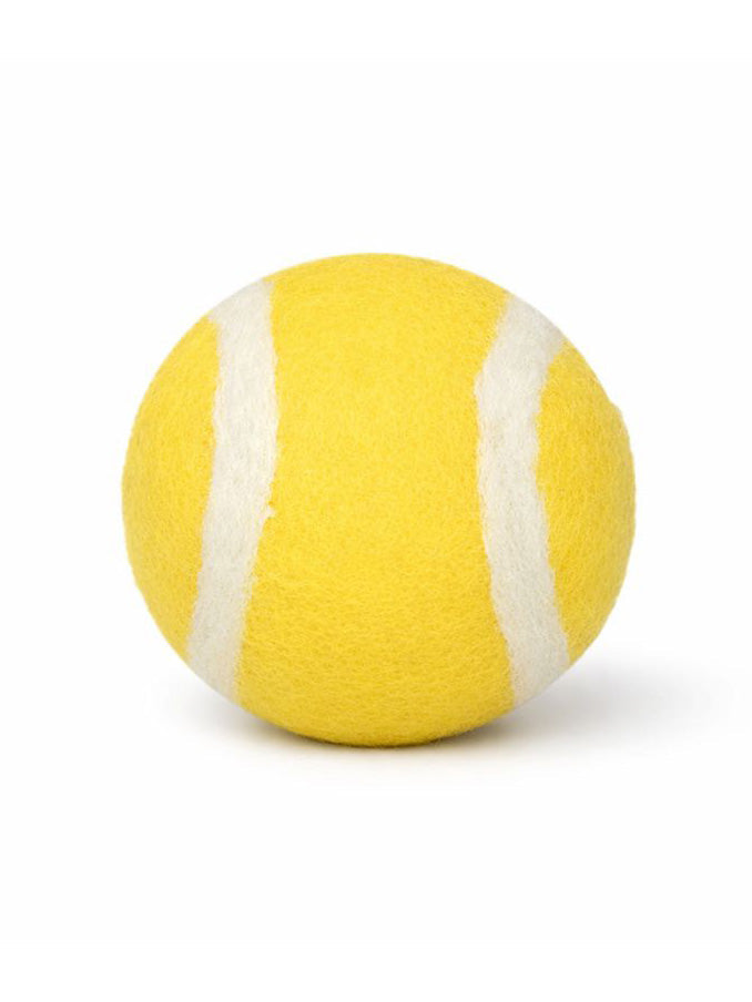 TENNISBALL BUDDY. Hundespielzeug aus Schafwolle - nicht schädlich für die Zähne von BUDDY. Hundezubehör