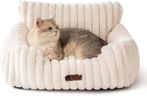 BUERPINKING Hundebett kleine Hunde, Katzensofa, Katzensofabett Kleines Hundebett für Hunde und Katzen, abnehmbares und waschbares Hundebissen,Grau BUERPINKING Hundebett kleine Hunde, Katzensofa, Katzensofabett Kleines Hundebett für Hunde und Katzen, abnehmbares und waschbares Hundebissen,Grau von BUERPINKING