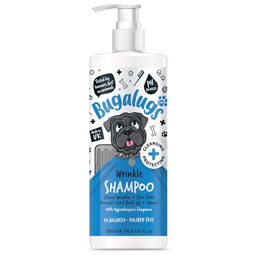 Bugalugs Shampoo für Hunde mit Falten für optimale Pflege Bulldoggen von BUGALUGS