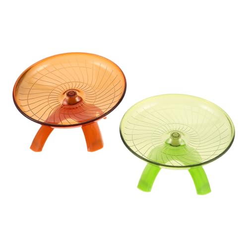 2 Stück Geräuschloses Sportgerät für Kleine Haustiere Wie Hamster und Stabiles und Langlebiges für Nächtliche Aktivitäten 2 Stück Geräuschloses Sportgerät für Kleine Haustiere Wie Hamster und Stabiles und Langlebiges für Nächtliche Aktivitäten von BUGUUYO