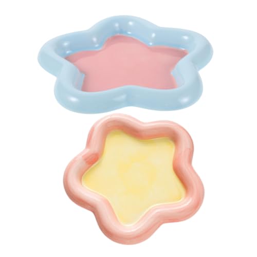 2 Stück Keramische Futter und Wassernäpfe für Haustiere Rutsch Design für Trockenfutter Stilvolle Futterschalen für Katzen und Kleine 2 Stück Keramische Futter und Wassernäpfe für Haustiere Rutsch Design für Trockenfutter Stilvolle Futterschalen für Katzen und Kleine von BUGUUYO