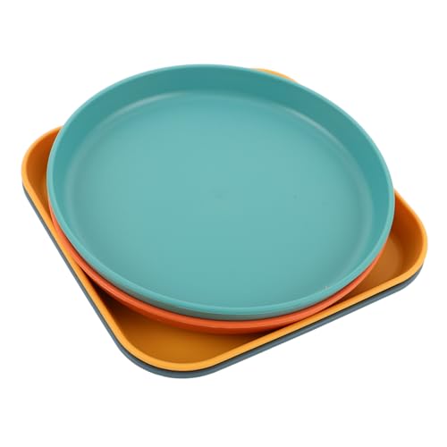 4 Stück Flache Futterplatten für Trockenfutter zu Reinigen für Kleine Haustiere und Welpen Innenräumen 4 Stück Flache Futterplatten für Trockenfutter zu Reinigen für Kleine Haustiere und Welpen Innenräumen von BUGUUYO