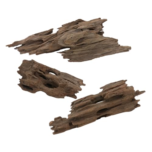 BUGUUYO Natürliche Waschbecken Holz Aquatic Hideout Aquarium Decor Garnelen Lebensraum Für Süßwasser Aquarien von BUGUUYO
