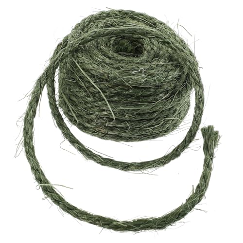 BUGUUYO Sisalhanfseil Für Katzenkratzbäume Robustes Kratzseil Zum Zuschneiden Geeignet Für Kratzmöbel Und DIY-projekte Langlebiges Material Für Täglichen Gebrauch von BUGUUYO