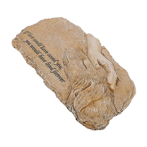 BUGUUYO Gedenkstein Für Haustiere Aus Kunstharz Gedenkstein Für Hunde Gedenkstein Für Hunde Gedenkstein Für Haustiere Gedenkstein Für Haustiere Gedenkstein Für Haustiere Gedenkstein Für Haustiere von BUGUUYO