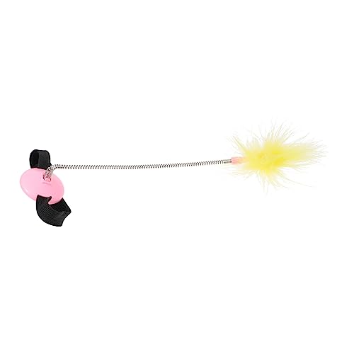 BUGUUYO 1 STK Katzenspielzeug Interaktiver Katzenstab Katzenminze Spielzeug Katzendrahtbaumler Spielzeugspielzeug Für Katzen Katze Teaser Gefiedert Haustier-Teaser Kätzchen Plastik Rosa BUGUUYO 1 STK Katzenspielzeug Interaktiver Katzenstab Katzenminze Spielzeug Katzendrahtbaumler Spielzeugspielzeug Für Katzen Katze Teaser Gefiedert Haustier-Teaser Kätzchen Plastik Rosa von BUGUUYO