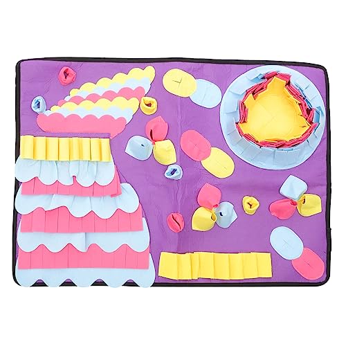 BUGUUYO 1 STK Riechkissen Kätzchenmatte Futtermatte Für Haustiere Spender Behandeln Schnüffelkissen Für Hunde Tierisches Spielset Tierisches Spielzeug Welpe Filzstoff Tropfen Kunststoff BUGUUYO 1 STK Riechkissen Kätzchenmatte Futtermatte Für Haustiere Spender Behandeln Schnüffelkissen Für Hunde Tierisches Spielset Tierisches Spielzeug Welpe Filzstoff Tropfen Kunststoff von BUGUUYO