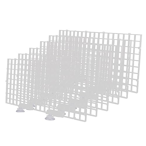 BUGUUYO Aquarium-trennwand-Set 30 X 15 cm Aquarium-isolationsbrett Becher Aquarium-trennwand Aquarium-zubehör Einfache Installation Für Die Fischzucht von BUGUUYO
