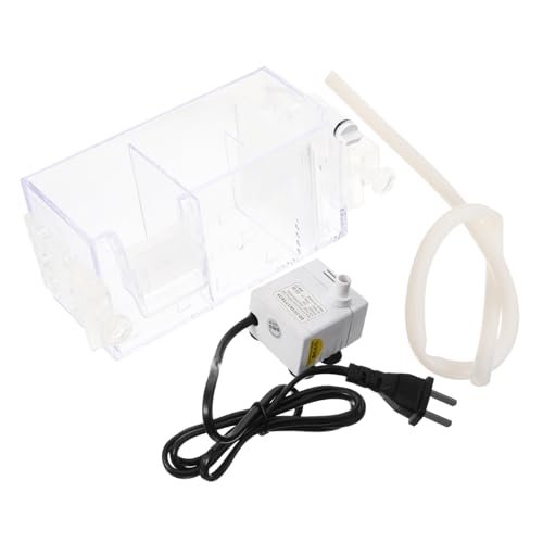 BUGUUYO Acryl-Aquarium-filterbox Mit Pumpe Und Tropfbox Für Das Hängende Filtersystem Im Home Office von BUGUUYO